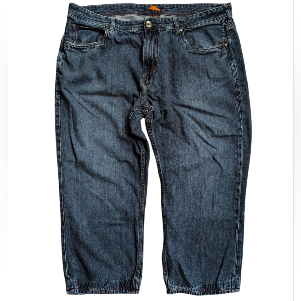 Tommy Bahama Cayman Island Relaxed Jeans, Cropped, Blue Denim, Men's 42/32